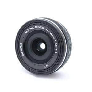 【美品】OLYMPUS M.ZUIKO DIGITAL 14-42mm ブラック オリンパス M.ZUIKO DIGITAL ED 14-42mm F3.5-5.6 EZ [ブラック