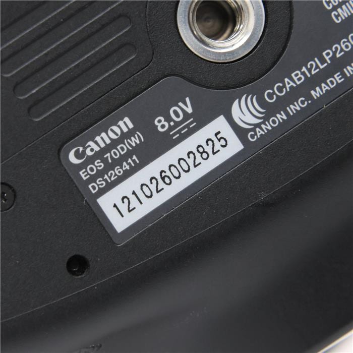 中古)Canon (キヤノン) EOS 70D ボディ（商品ID：3717030912353）詳細