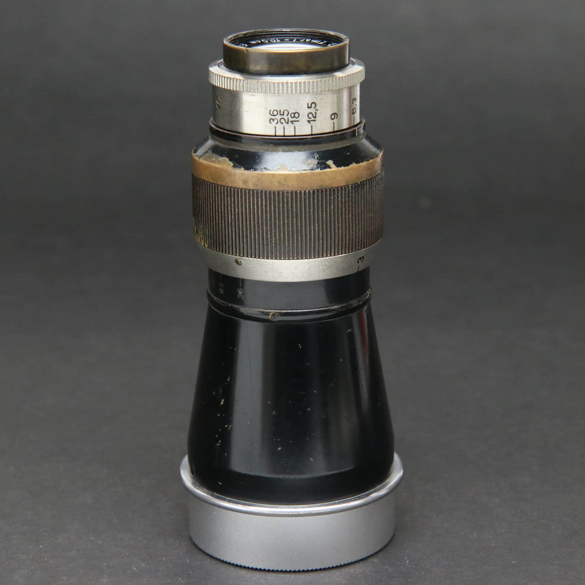 中古)Leica (ライカ) エルマー L105mm F6.3 山岳 ニッケル（商品ID