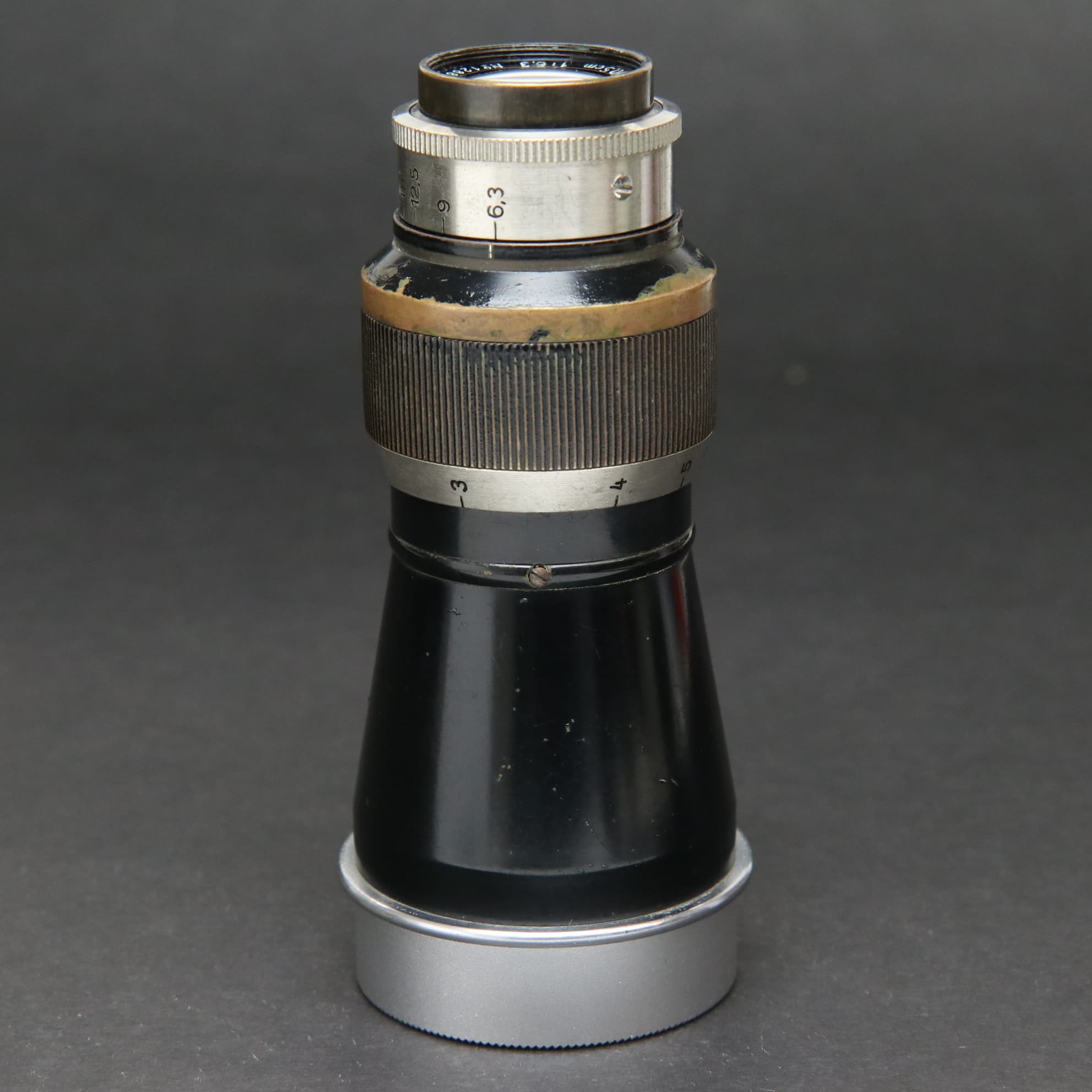 中古)Leica (ライカ) エルマー L105mm F6.3 山岳 ニッケル（商品ID
