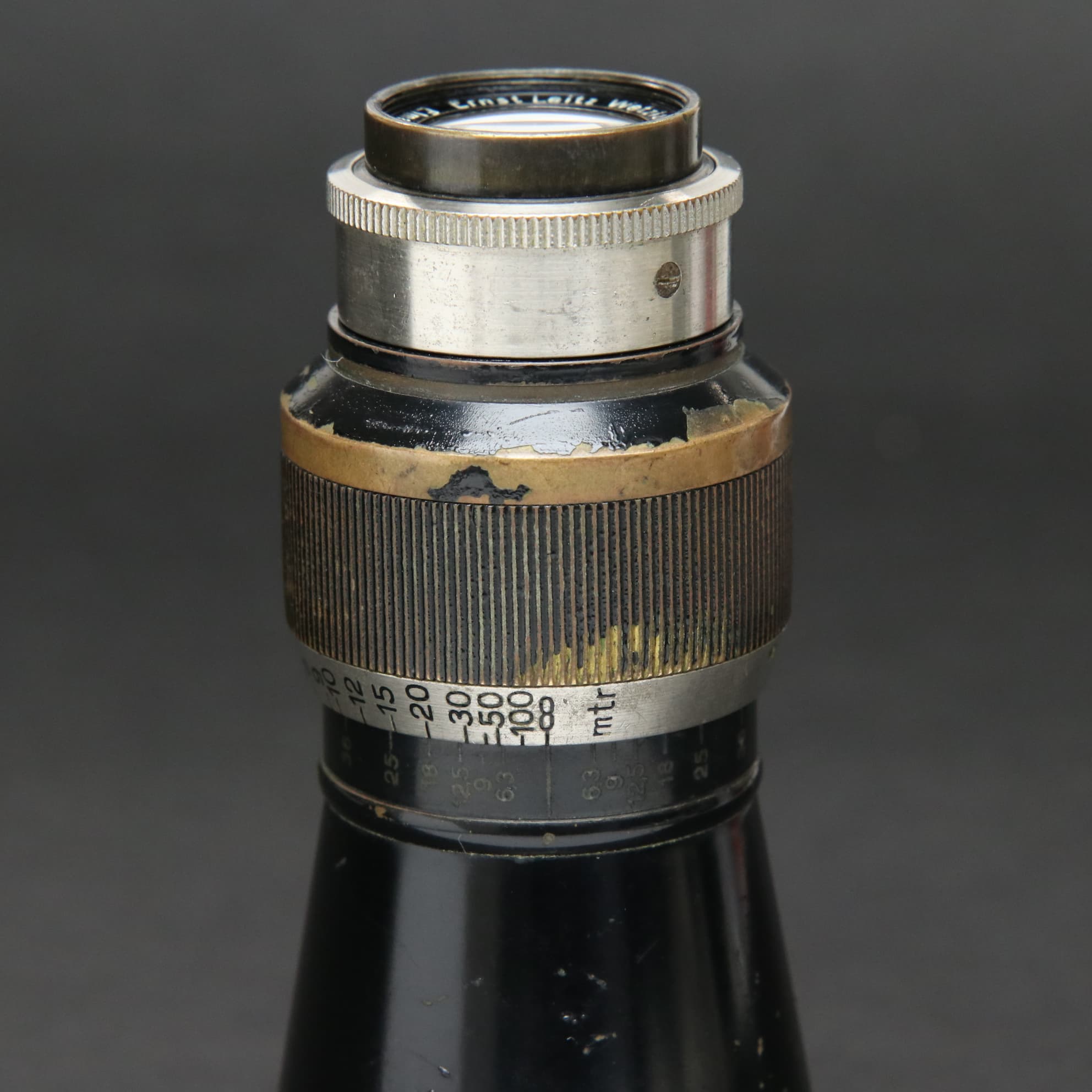 中古)Leica (ライカ) エルマー L105mm F6.3 山岳 ニッケル（商品ID