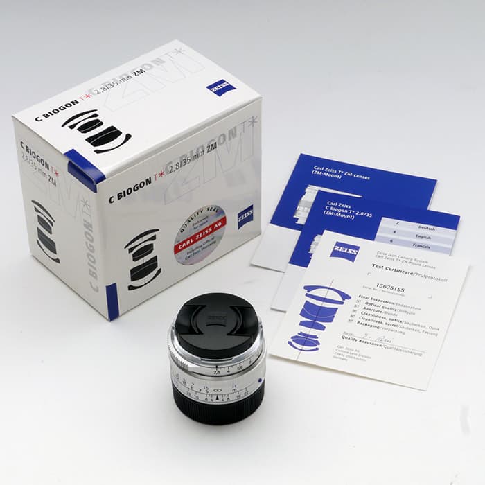 新品)Carl Zeiss (カールツァイス) C Biogon T* 35mm F2.8 ZM（ライカM