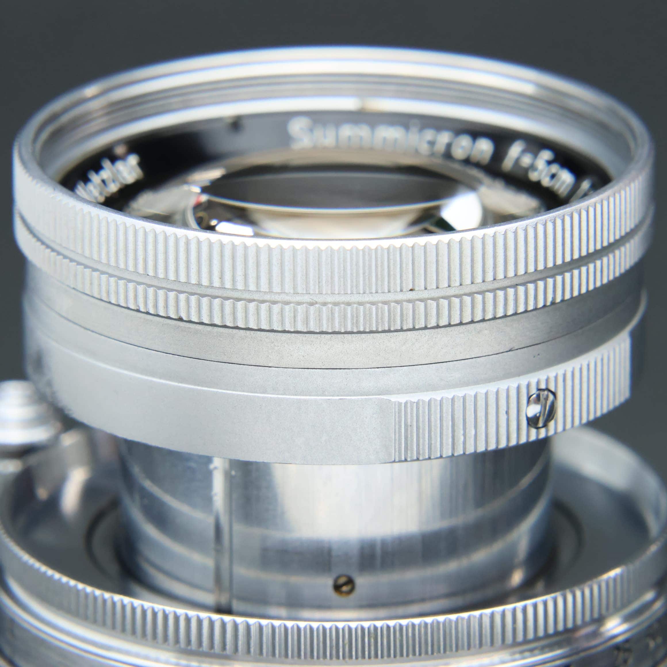 ライカ ズミクロン トリウム 50㎜ 沈胴 美品 LEICA ライカ（Leica） 《良品》Leica ズミクロン L50mm F2 (沈胴) トリウム