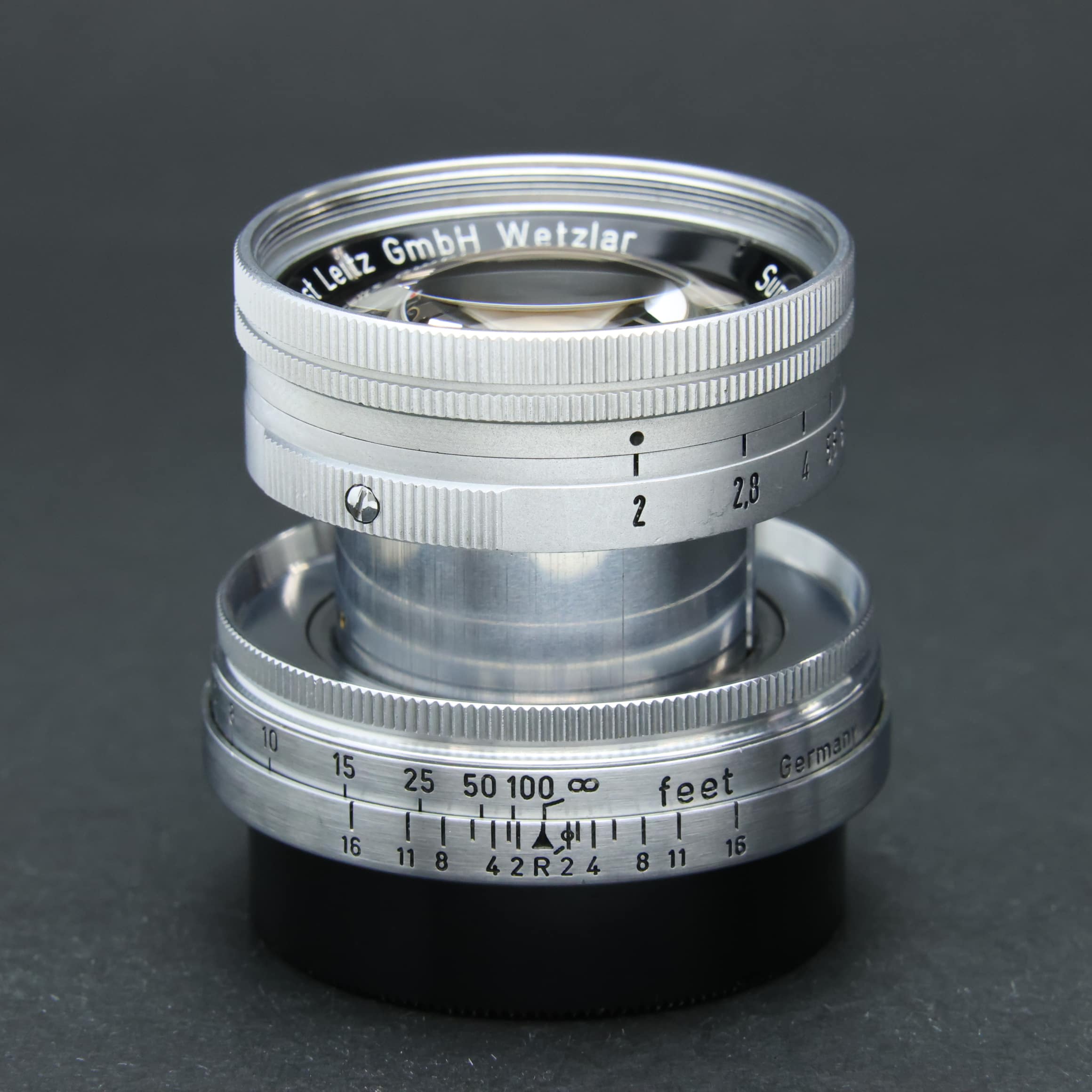 中古)Leica (ライカ) ズミクロン L50mm F2 (沈胴) トリウムレンズ