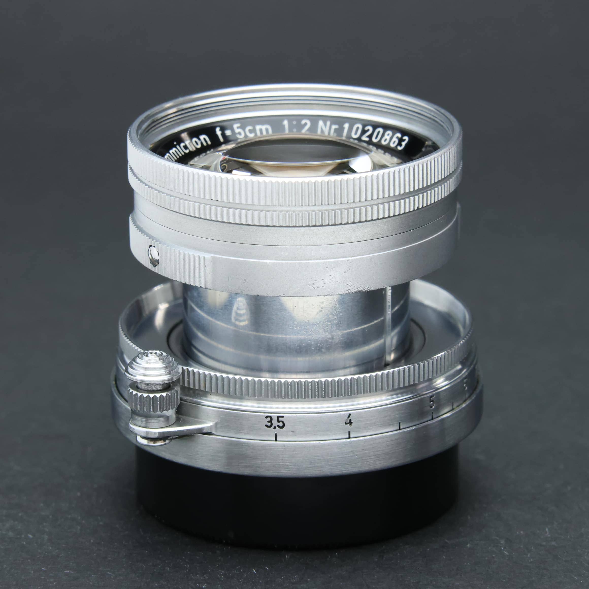 s*r様 ライカ トリウムズミクロン 50mm/F2 沈胴（104万番台）Lei s*