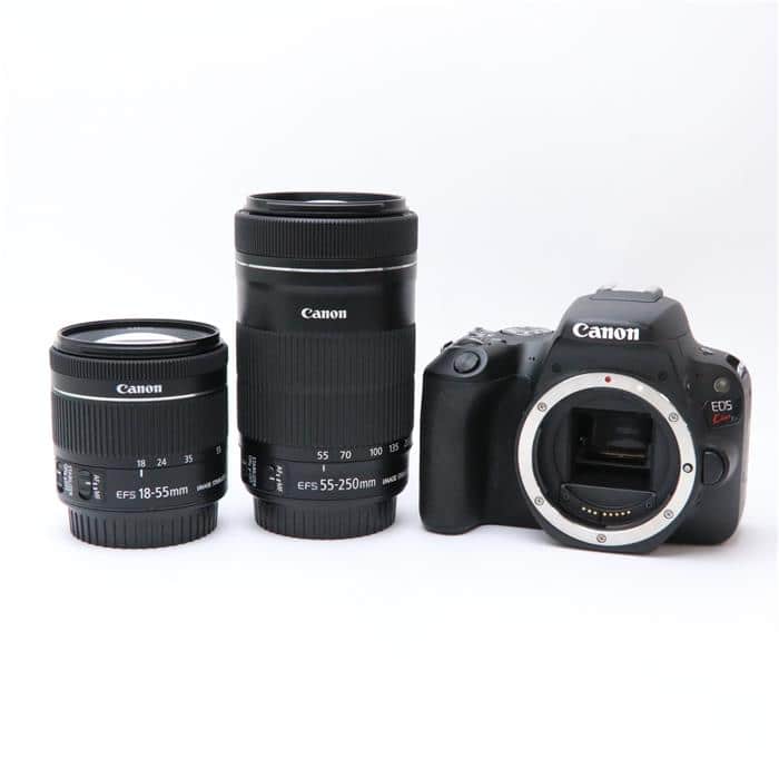 中古)Canon (キヤノン) EOS Kiss X9 ダブルズームキット ブラック