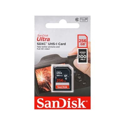 新品)SanDisk (サンディスク) Ultra SDXCカード UHS-I 256GB