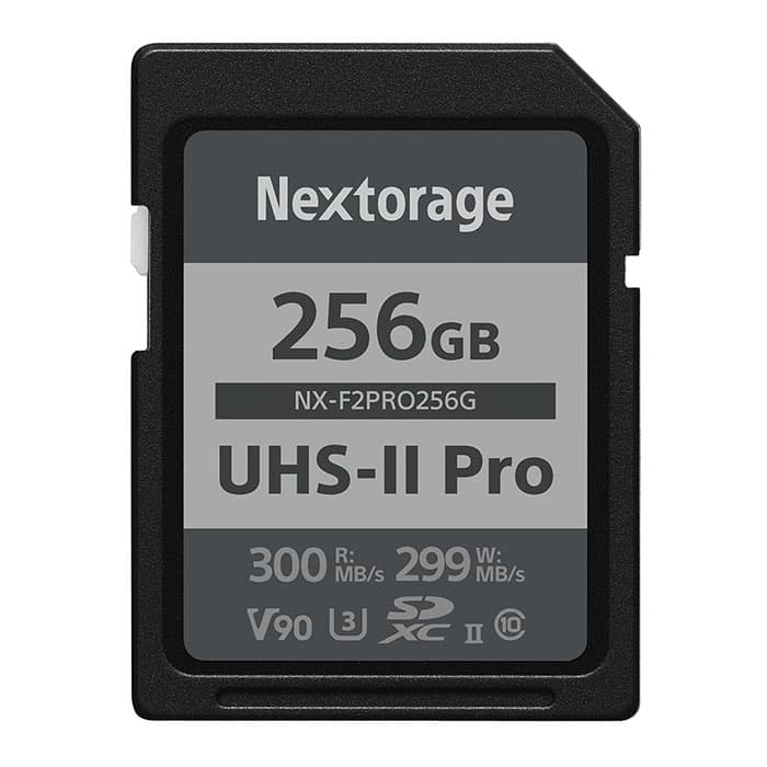 新品)Nextorage(ネクストレージ) SDXCカード UHS-II V90 256GB NX
