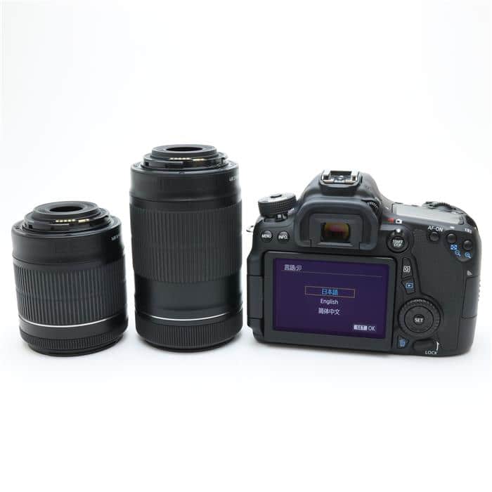 中古)Canon (キヤノン) EOS 70D ダブルズームキット（商品ID