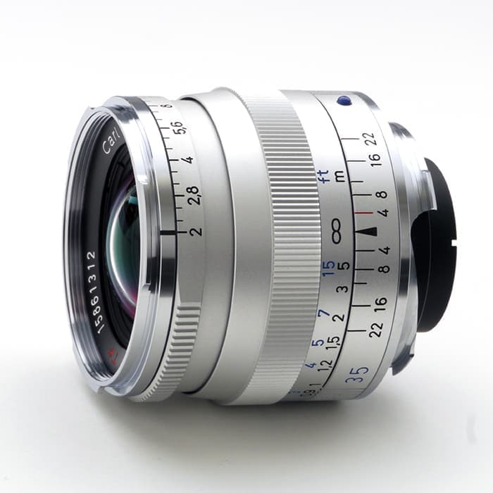 Carl Zeiss Biogon T*35mm F2.8 ZM シルバー Zeiss 35mm f/2 Biogon T* ZM Lens for Leica M, Silver 1365-658