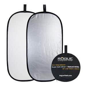 ROGUE (ローグ) 2in1 50×100cm シルバー/ホワイト 折りたたみ式レフ メイン