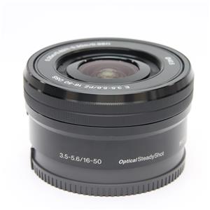 SONY (ソニー) E PZ 16-50mm F3.5-5.6 OSS SELP1650 ブラック」の商品