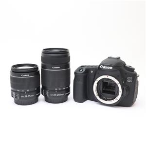 中古)Canon (キヤノン) EOS 60D ダブルズームキット（商品ID
