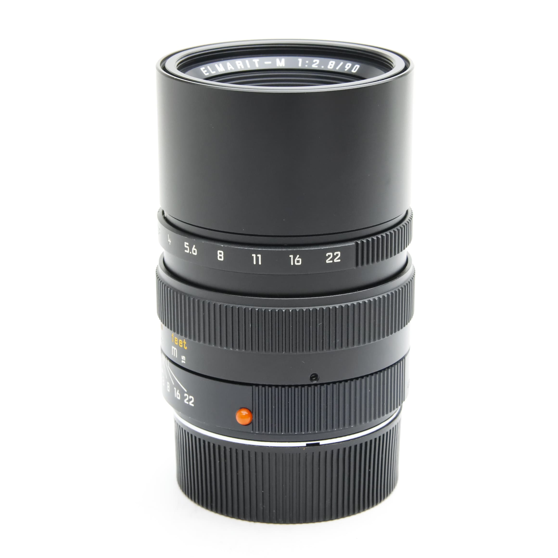 中古)Leica (ライカ) エルマリート M90mm F2.8 フード組込 (6bit