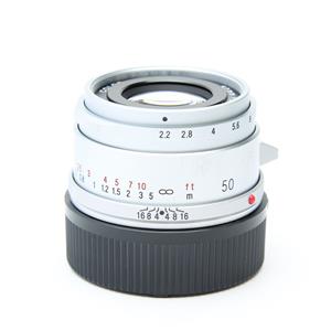 Voigtlander ビューファインダー 50mm フォクトレンダー Voigtlander (フォクトレンダー) 50mmビューファインダー シルバー」の