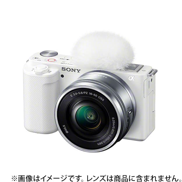 新品)SONY (ソニー) VLOGCAM ZV-E10 ボディ ホワイト（商品ID 