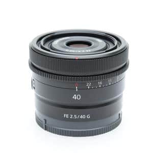 【ほぼ新品、保証書あり】ソニー FE 40mm F2.5 G 保護フィルター付き SONY FE 40mm F2.5G ほぼ新品 角型フードつき 新製品レビュー：ソニーFE