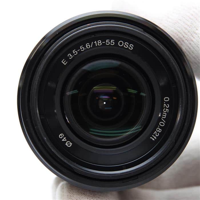 中古)SONY (ソニー) E 18-55mm F3.5-5.6 OSS SEL1855 ブラック