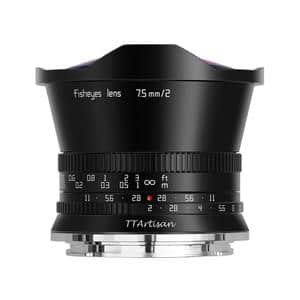 銘匠光学 (めいしょうこうがく) TTArtisan 7.5mm F2 C Fisheye (ニコンZ/APS-C用) ブラック メイン