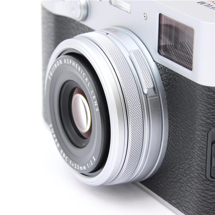 使用回数の少なめの美品　FUJIFILM X100V シルバー 本体 中古)FUJIFILM (フジフイルム) X100V シルバー（商品ID：3717030952366