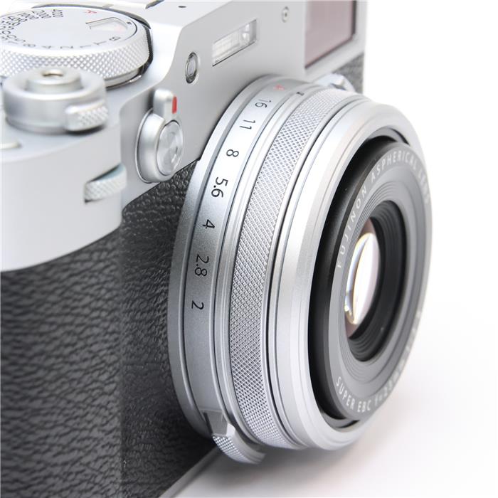 中古)FUJIFILM (フジフイルム) X100V シルバー（商品ID：3717030952366