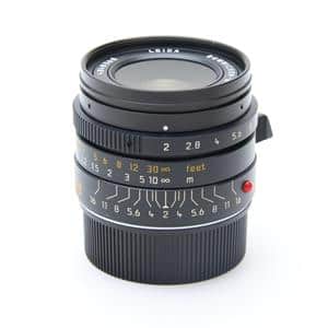 Leica ライカ　ズミクロン M28mm F2.0 ASPH. ブラック Leica】コンパクトで明るい、汎用性の高いレンズ『ズミクロンM