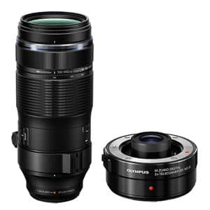 OM SYSTEM（オーエムシステム） M.ZUIKO DIGITAL ED 100-400mm F5.0-6.3 IS II 2xテレコンバーターセット メイン
