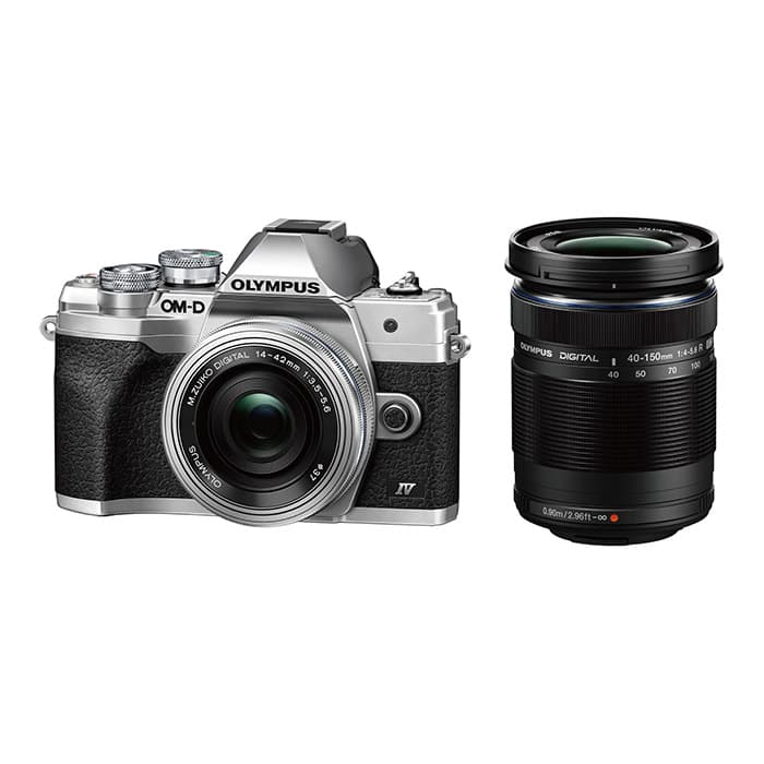 新品)OLYMPUS (オリンパス) OM-D E-M10 Mark IV EZダブルズームキット  シルバー（商品ID：4545350053369）詳細ページ デジタルカメラ、ミラーレスカメラ、交換レンズの総合サイト｜マップカメラ