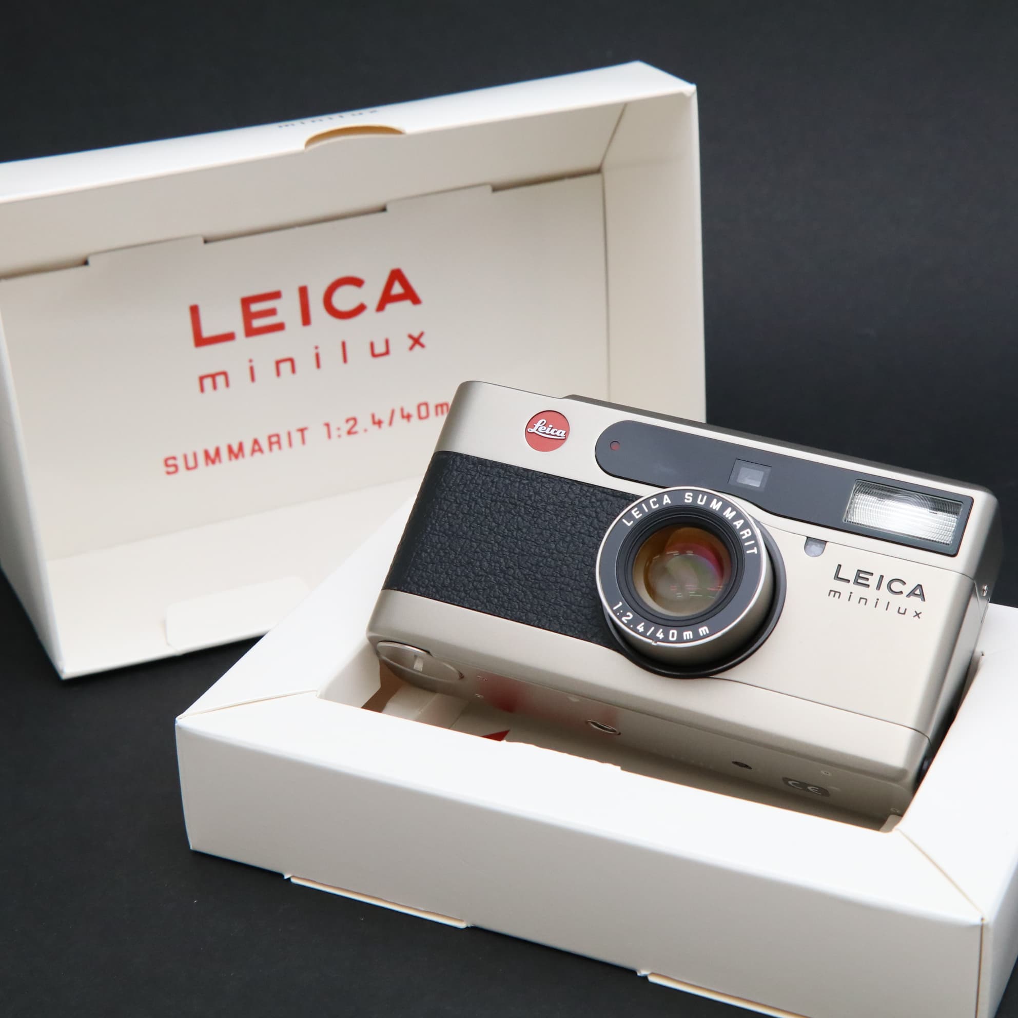 中古)Leica (ライカ) minilux 100 YEARS SCHMIDT EDITION チタン（商品