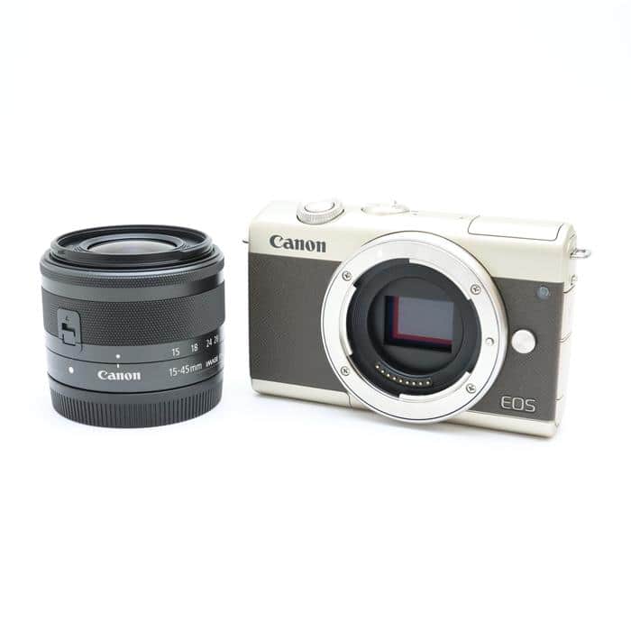 Canon】EOS M200 ホワイト＋レンズ2本 初心者向けのレンズ2本ならこちら