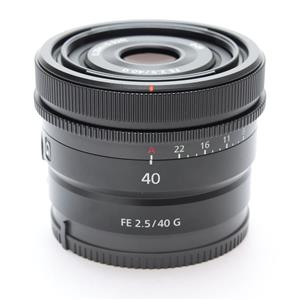 sony (ソニー) fe 40mm f2.5g sel40f25g」の商品検索結果 | デジタル