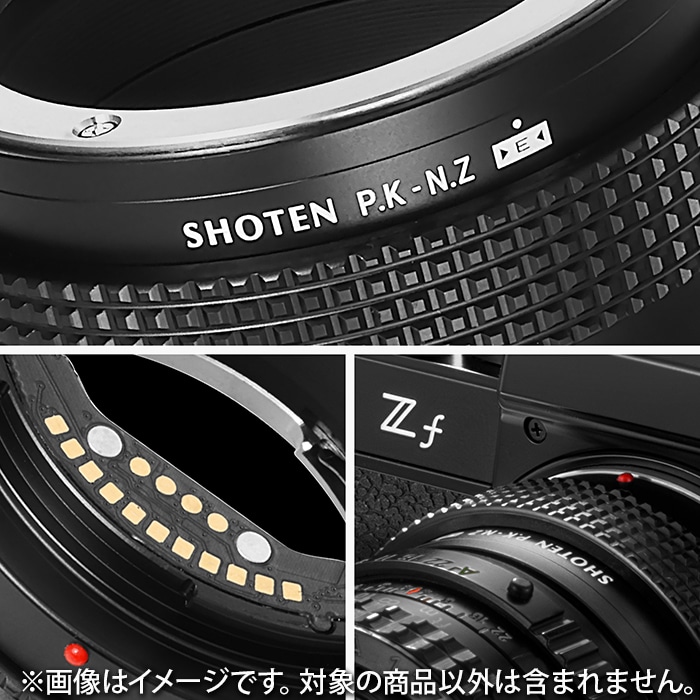 新品)SHOTEN（ショウテン） マウントアダプター ペンタックスKレンズ