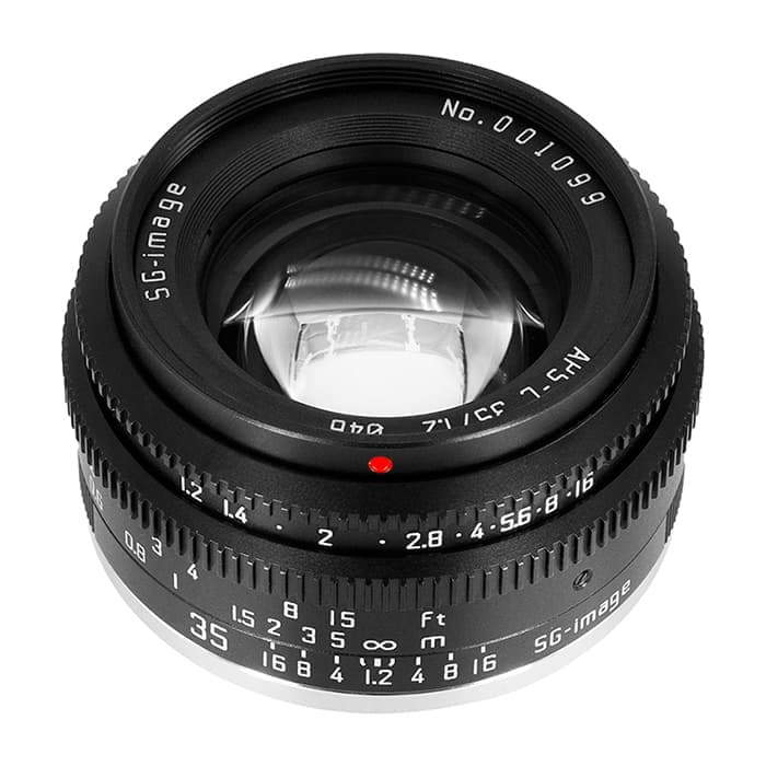 SG-image　35mm F1.2 [フジフイルム用] 新品)SG-image（エスジーイメージ） 35mm F1.2（フジフイルムX用
