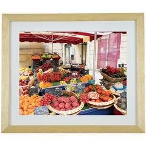 Kenko (ケンコー) 木製額縁 NEWガーデン 2L MNGA-2L-NA ナチュラル メイン