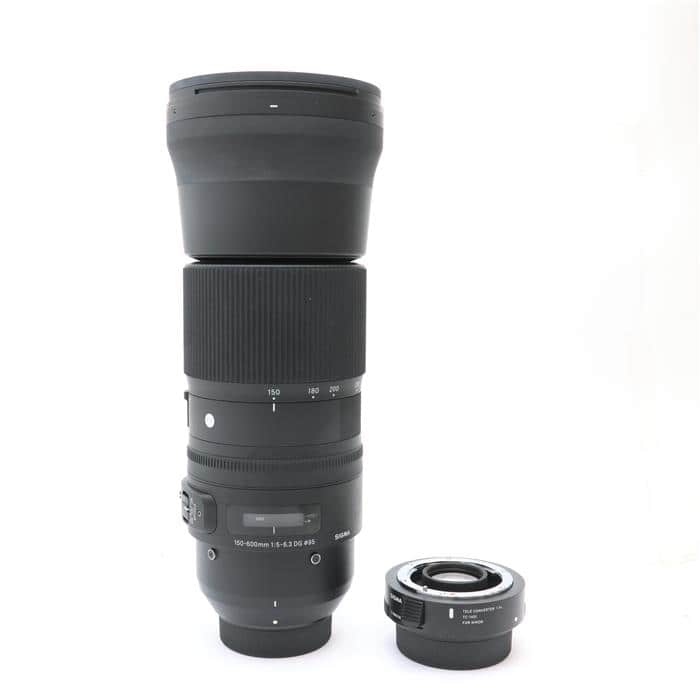 SIGMA 150-600mm F5-6.3 DG 1.4xテレコンキット Sigma 150-600mm f/5-6.3 DG OS HSM Contemporary Lens and ZB-954