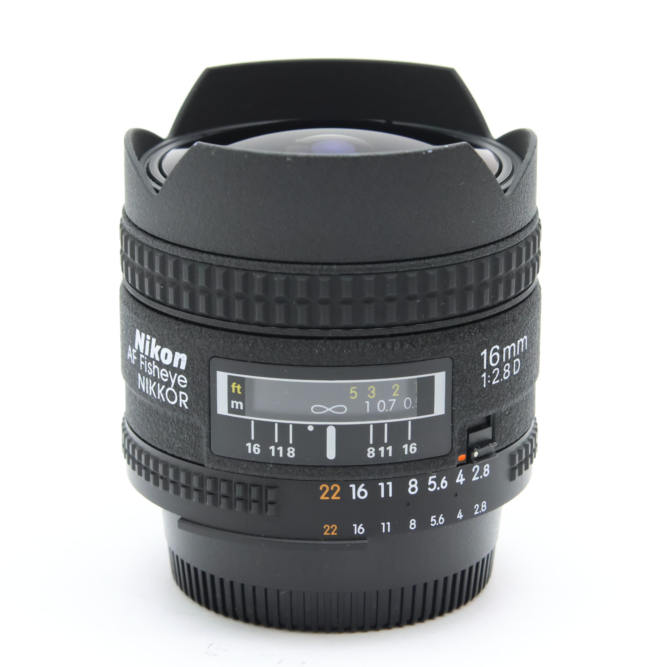 中古)Nikon (ニコン) Ai AF Fisheye-Nikkor 16mm F2.8D（商品ID