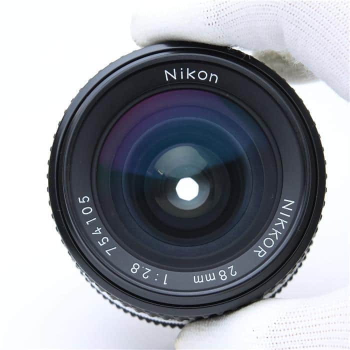 Nikon - 【中古】 Nikon NIKKOR 28ｍｍ F2.8 Ai ニコン キャップ 付 美品 中古】 Nikon NIKKOR 28mm F2.8 Ai ニコン キャップ 付 美品
