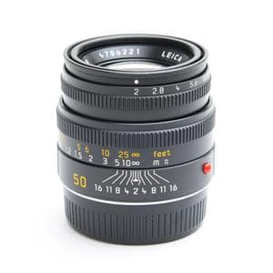 新品)Leica (ライカ) ズミクロン M50mm F2.0 レンズフード組込 (6bit