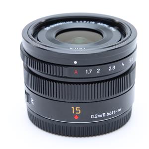 新品)Panasonic (パナソニック) LEICA DG SUMMILUX 15mm F1.7 ASPH. H
