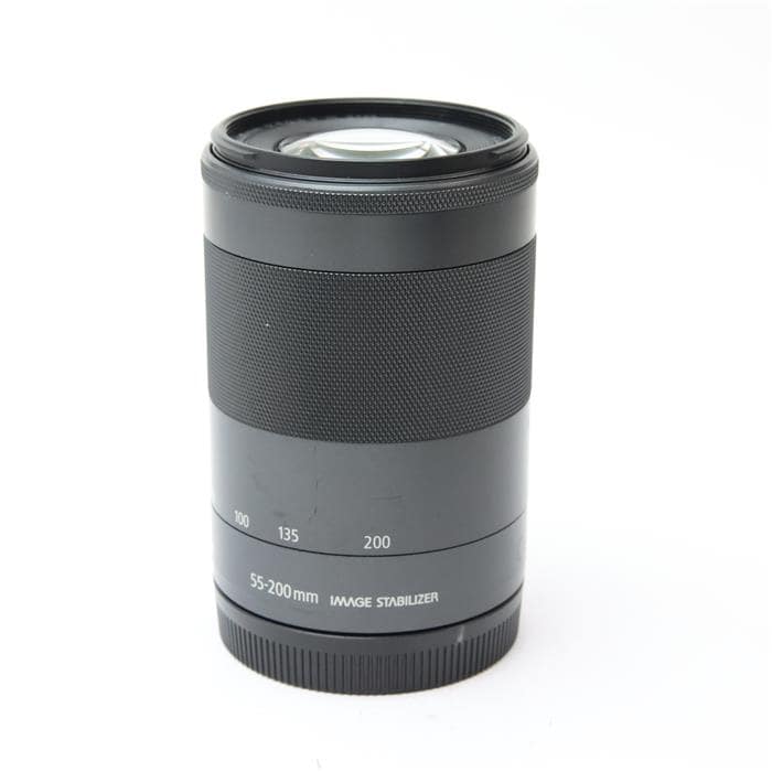 中古)Canon (キヤノン) EF-M55-200mm F4.5-6.3 IS STM ブラック