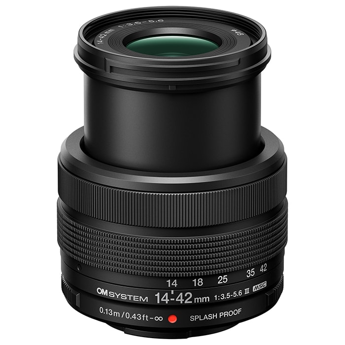レンズ(ズーム) Panasonic LUMIX 14-42mm F3.5-5.6 II 新品)OM SYSTEM（オーエムシステム） M.ZUIKO DIGITAL 14-42mm F3.5
