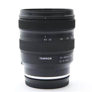 TAMRON (タムロン) 20-40mm F2.8 Di III VXD / Model A062S（ソニーE用/フルサイズ対応） メイン