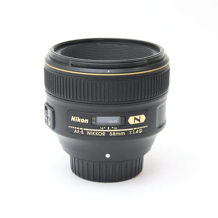 Nikon (ニコン) AF-S NIKKOR 58mm F1.4G 元箱付き 中古)Nikon (ニコン) AF-S NIKKOR 58mm F1.4G(商品ID