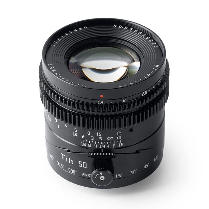 新品)銘匠光学 (めいしょうこうがく) TTArtisan Tilt 50mm F1.4