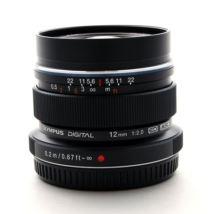 新品)OLYMPUS (オリンパス) M.ZUIKO DIGITAL ED 12mm F2.0 ブラック