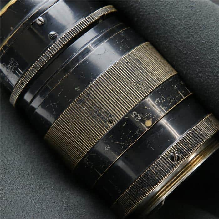 LEICA - 【中古】(ライカ) Leica ヘクトールL7.3cm/1.9 ライカ LEICA Hektor 73mm F1.9 ヘクトール シルバー 7.3cm L