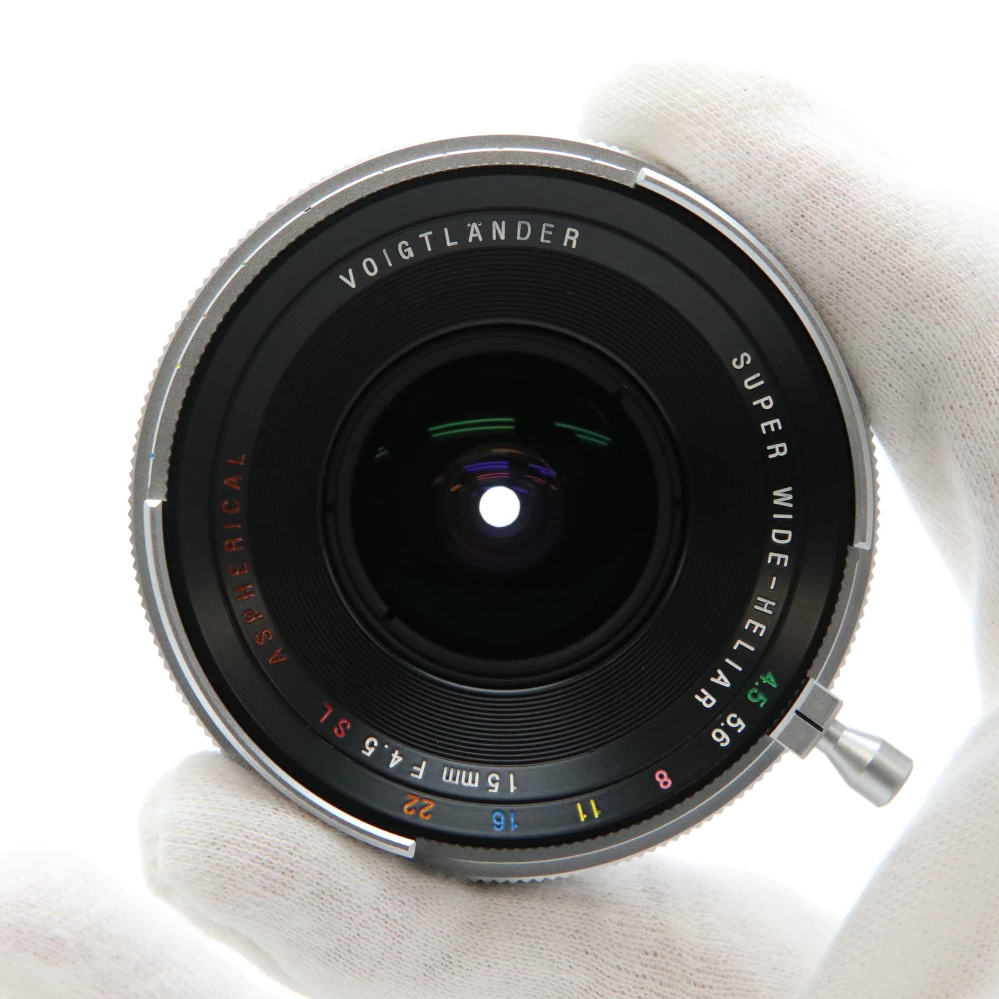 VoightLander SUPER WIDE-HELIAR15mmF4.5美品 中古)Voigtlander (フォクトレンダー) SUPER-WIDE HELIAR 15mm F4.5 SL