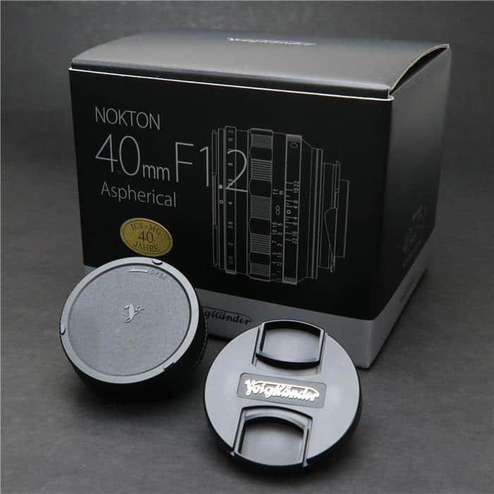 NOKTON 40mm F1.2 Aspherical VM 箱付き Voigtländer NOKTON 40mm F1.2 Aspherical｜ぐふとく！