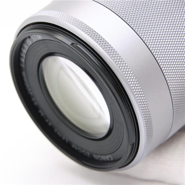 中古)Canon (キヤノン) EF-M55-200mm F4.5-6.3 IS STM シルバー（商品