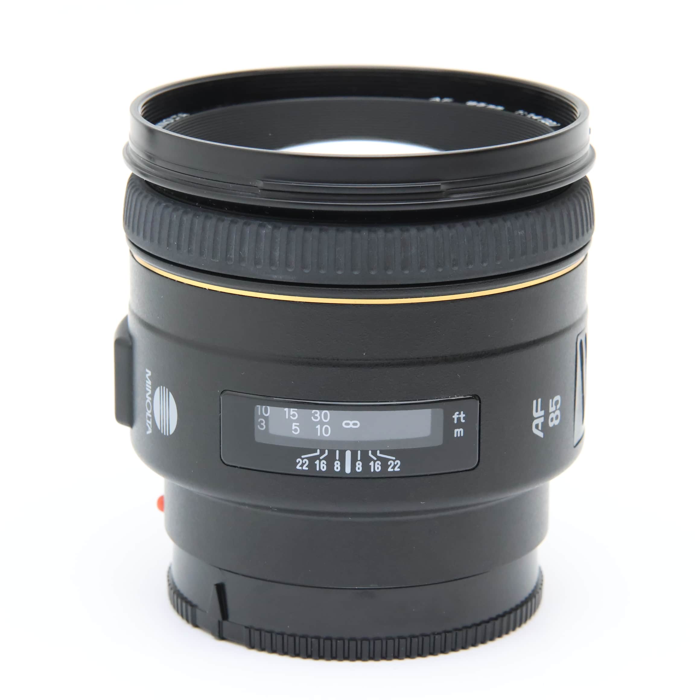 美品 銘品Minolta AF 85mm F1.4 (22)大口径 単焦点レンズ 中古)MINOLTA (ミノルタ) AF 85mm F1.4 G（商品ID：3717021753385